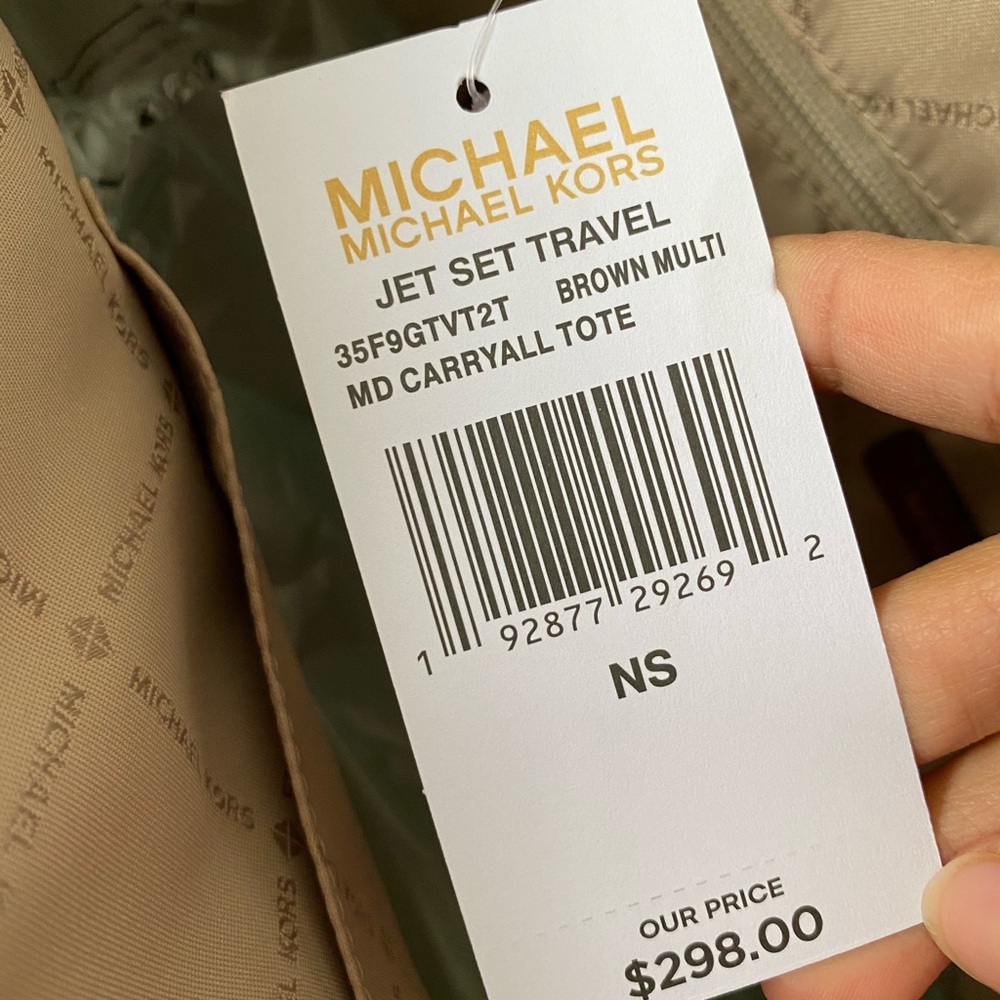 Michael Kors Center Stripe MD Tote - Picture 6 of 8